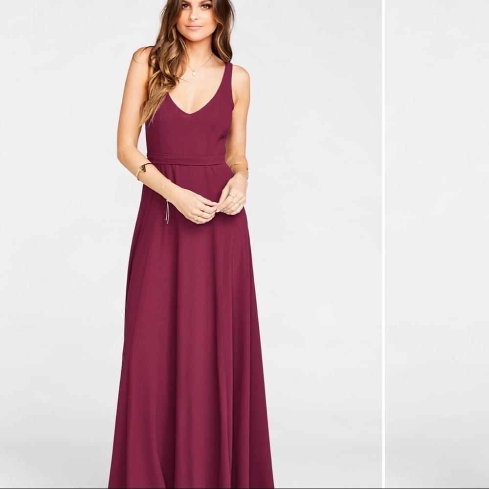 Show me Your MuMu NWT Jenn Maxi Dress